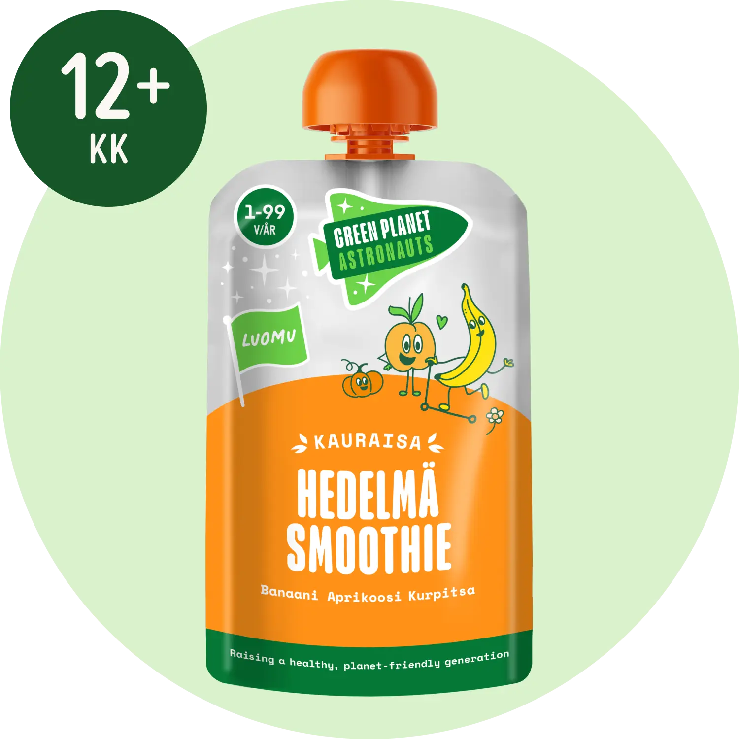 KAURAISA HEDELMÄSMOOTHIE