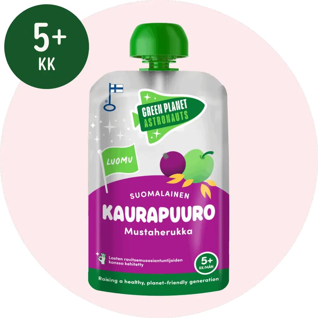 SUOMALAINEN KAURAPUURO MUSTAHERUKKA