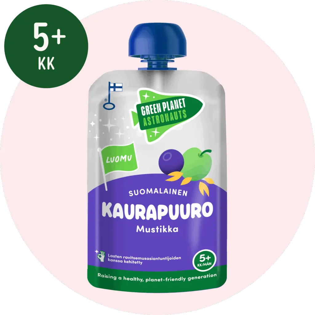 SUOMALAINEN KAURAPUURO MUSTIKKA