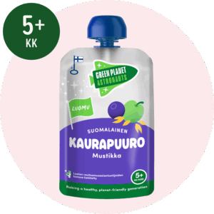 SUOMALAINEN KAURAPUURO MUSTIKKA