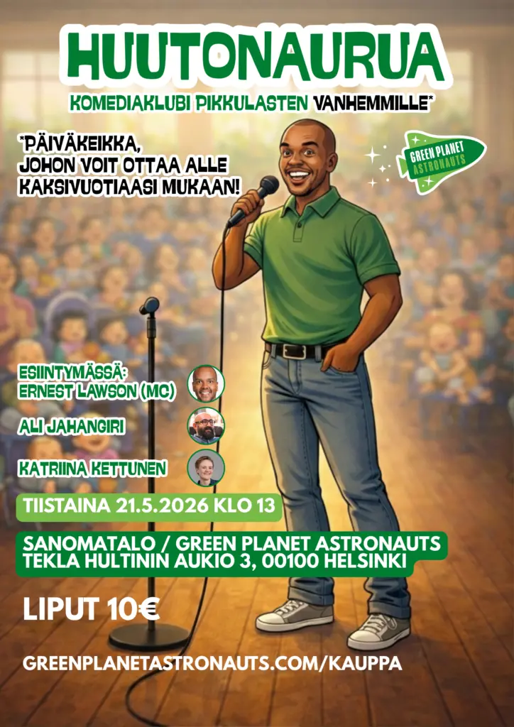Pääsylippu | HUUTONAURUA stand up -klubi