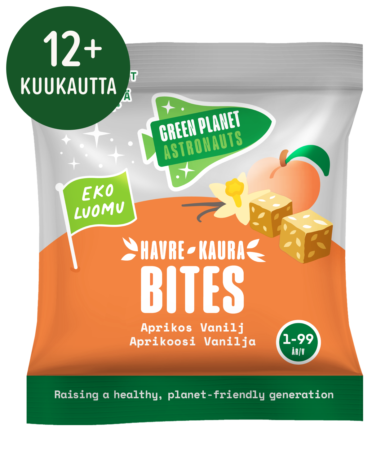 APRIKOOSI VANILJA KAURABITES