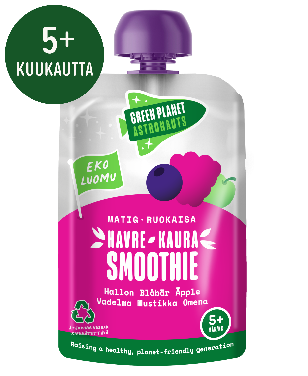 OMENA MARJA KAURASMOOTHIE - Green Planet Astronauts