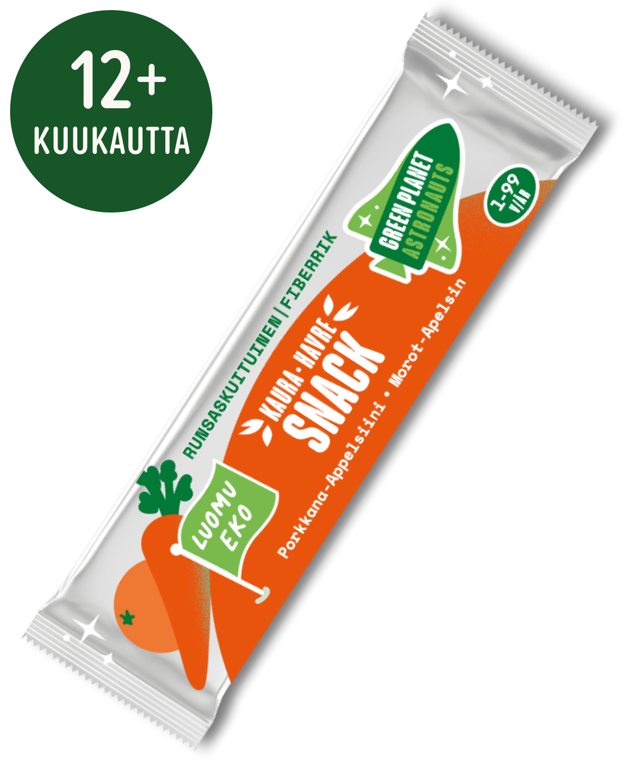PORKKANA APPELSIINI KAURAPATUKKA